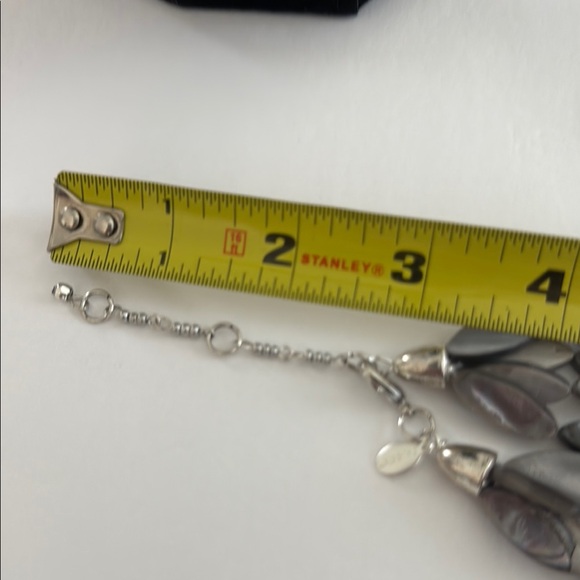 New Chico’s Elegant Multi-Strand Silver and Gold Necklace - Picture 9 of 10